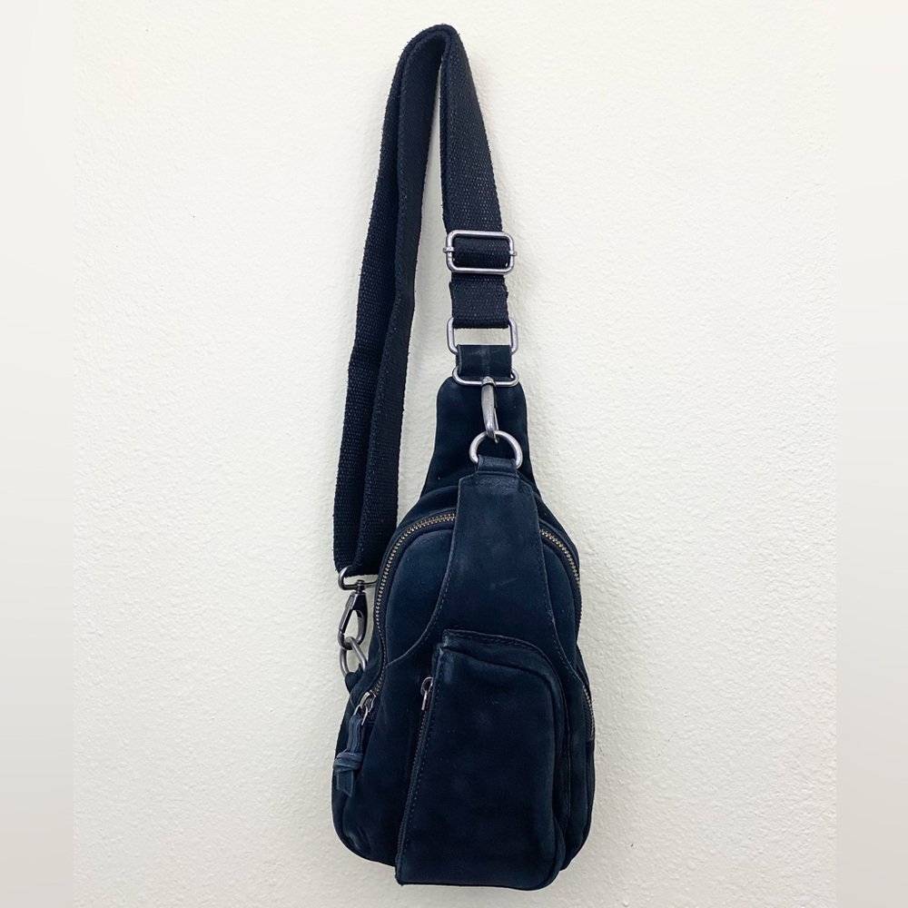 Free People Hudson Suede Sling Bag